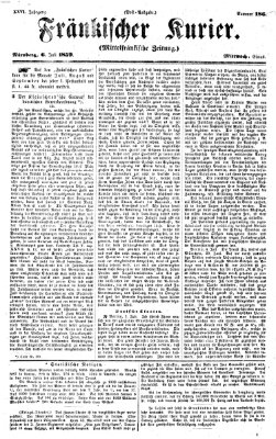 Fränkischer Kurier Mittwoch 6. Juli 1859