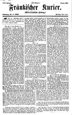 Fränkischer Kurier Freitag 15. Juli 1859