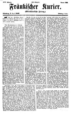 Fränkischer Kurier Dienstag 2. August 1859