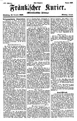 Fränkischer Kurier Montag 14. November 1859