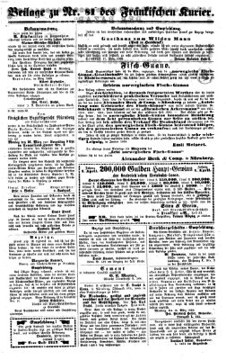 Fränkischer Kurier Mittwoch 21. März 1860