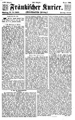 Fränkischer Kurier Freitag 25. Mai 1860