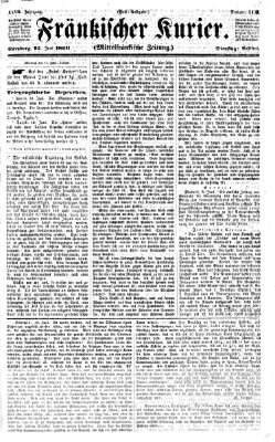 Fränkischer Kurier Dienstag 12. Juni 1860