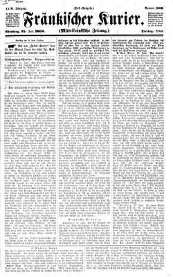 Fränkischer Kurier Freitag 15. Juni 1860