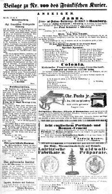 Fränkischer Kurier Donnerstag 30. Juli 1863