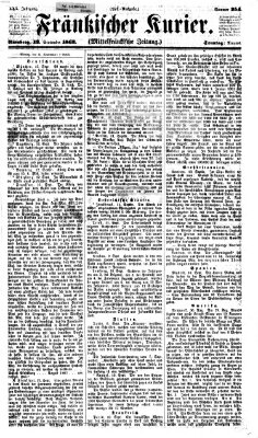 Fränkischer Kurier Sonntag 13. September 1863