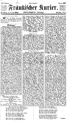 Fränkischer Kurier Samstag 5. Dezember 1863