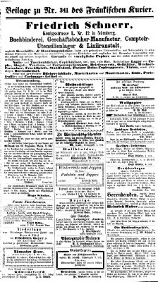 Fränkischer Kurier Mittwoch 9. Dezember 1863