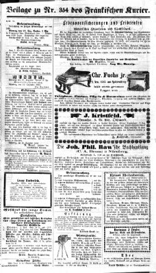 Fränkischer Kurier Dienstag 22. Dezember 1863