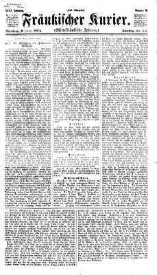 Fränkischer Kurier Samstag 2. Januar 1864