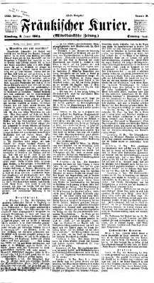 Fränkischer Kurier Sonntag 3. Januar 1864