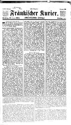 Fränkischer Kurier Dienstag 19. Januar 1864