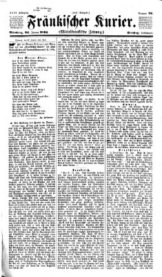 Fränkischer Kurier Dienstag 26. Januar 1864