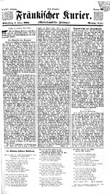 Fränkischer Kurier Montag 1. Februar 1864