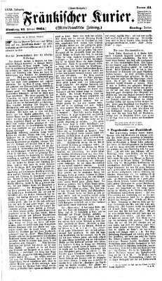 Fränkischer Kurier Samstag 13. Februar 1864