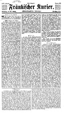 Fränkischer Kurier Dienstag 1. März 1864