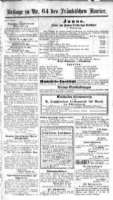 Fränkischer Kurier Freitag 4. März 1864