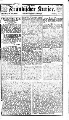 Fränkischer Kurier Samstag 26. März 1864