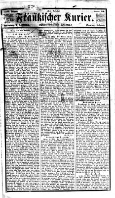 Fränkischer Kurier Sonntag 3. April 1864