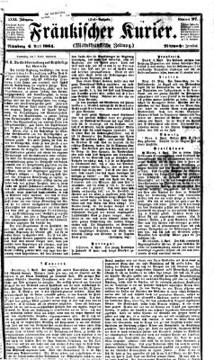 Fränkischer Kurier Mittwoch 6. April 1864