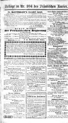 Fränkischer Kurier Mittwoch 13. April 1864