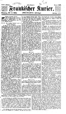 Fränkischer Kurier Freitag 29. April 1864