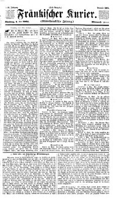 Fränkischer Kurier Mittwoch 4. Mai 1864