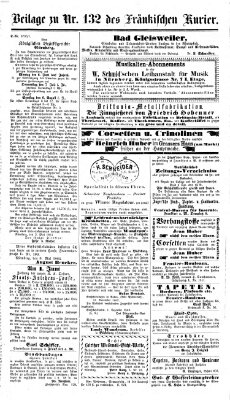 Fränkischer Kurier Mittwoch 11. Mai 1864