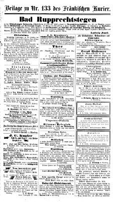 Fränkischer Kurier Sonntag 15. Mai 1864