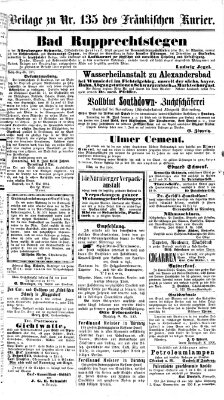 Fränkischer Kurier Samstag 14. Mai 1864