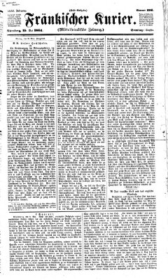 Fränkischer Kurier Sonntag 15. Mai 1864