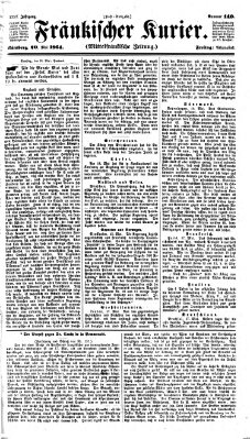 Fränkischer Kurier Freitag 20. Mai 1864