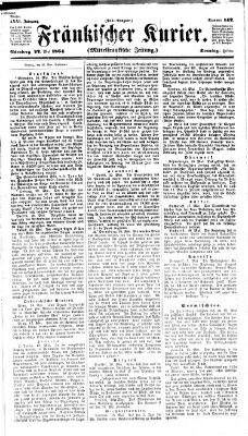 Fränkischer Kurier Sonntag 22. Mai 1864