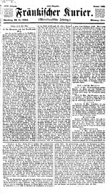 Fränkischer Kurier Montag 23. Mai 1864