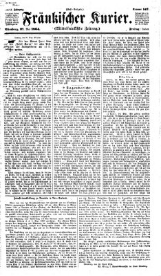 Fränkischer Kurier Freitag 27. Mai 1864