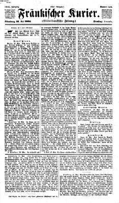 Fränkischer Kurier Dienstag 31. Mai 1864