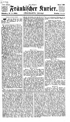 Fränkischer Kurier Samstag 11. Juni 1864