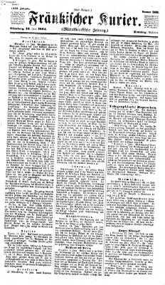 Fränkischer Kurier Sonntag 12. Juni 1864