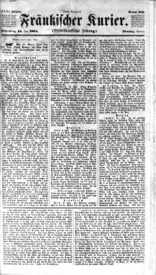 Fränkischer Kurier Dienstag 14. Juni 1864