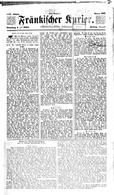 Fränkischer Kurier Freitag 1. Juli 1864