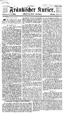 Fränkischer Kurier Samstag 2. Juli 1864