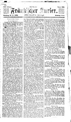 Fränkischer Kurier Sonntag 17. Juli 1864