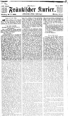 Fränkischer Kurier Montag 18. Juli 1864