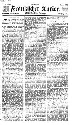 Fränkischer Kurier Dienstag 19. Juli 1864