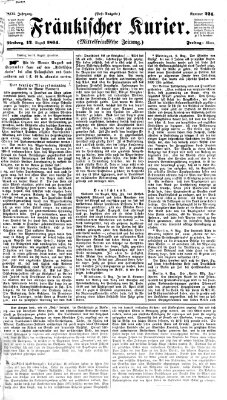 Fränkischer Kurier Freitag 12. August 1864