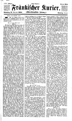 Fränkischer Kurier Sonntag 11. September 1864