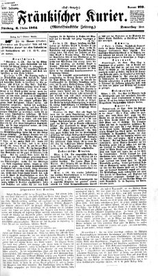 Fränkischer Kurier Donnerstag 6. Oktober 1864