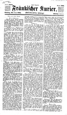 Fränkischer Kurier Sonntag 30. Oktober 1864