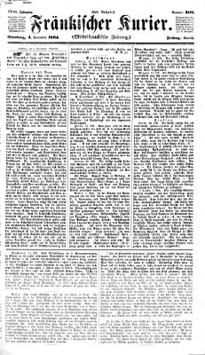 Fränkischer Kurier Freitag 4. November 1864