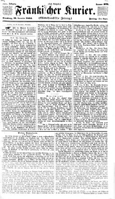 Fränkischer Kurier Freitag 18. November 1864